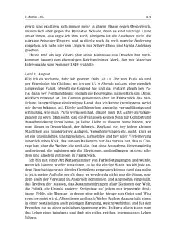 Bild der Seite - 479 - in „Österreich wird meine Stimme erkennen lernen wie die Stimme Gottes in der Wüste“ - Tagebücher 1839–1858, Band II