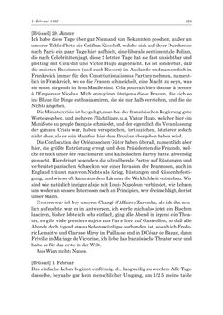 Bild der Seite - 525 - in „Österreich wird meine Stimme erkennen lernen wie die Stimme Gottes in der Wüste“ - Tagebücher 1839–1858, Band II