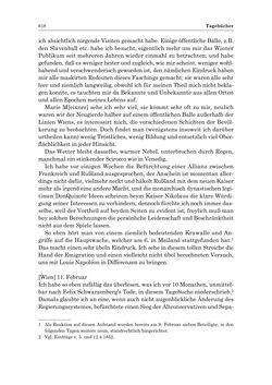 Bild der Seite - 618 - in „Österreich wird meine Stimme erkennen lernen wie die Stimme Gottes in der Wüste“ - Tagebücher 1839–1858, Band II