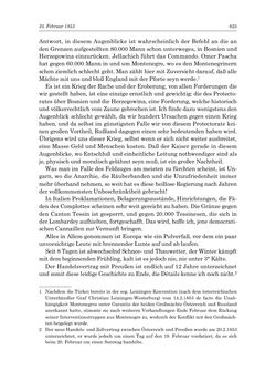 Bild der Seite - 625 - in „Österreich wird meine Stimme erkennen lernen wie die Stimme Gottes in der Wüste“ - Tagebücher 1839–1858, Band II