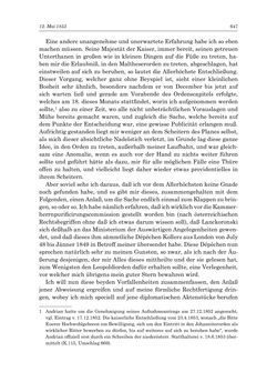 Bild der Seite - 647 - in „Österreich wird meine Stimme erkennen lernen wie die Stimme Gottes in der Wüste“ - Tagebücher 1839–1858, Band II