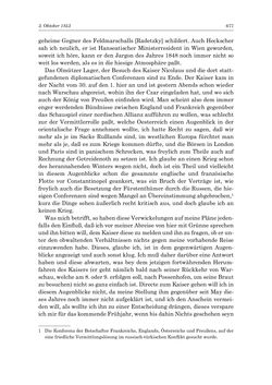 Image of the Page - 677 - in „Österreich wird meine Stimme erkennen lernen wie die Stimme Gottes in der Wüste“ - Tagebücher 1839–1858, Volume II