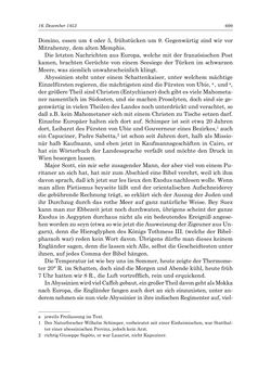 Image of the Page - 699 - in „Österreich wird meine Stimme erkennen lernen wie die Stimme Gottes in der Wüste“ - Tagebücher 1839–1858, Volume II