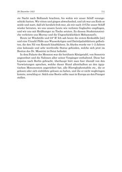 Image of the Page - 711 - in „Österreich wird meine Stimme erkennen lernen wie die Stimme Gottes in der Wüste“ - Tagebücher 1839–1858, Volume II