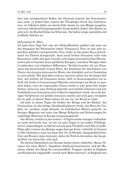 Image of the Page - 67 - in „Österreich wird meine Stimme erkennen lernen wie die Stimme Gottes in der Wüste“ - Tagebücher 1839–1858, Volume III