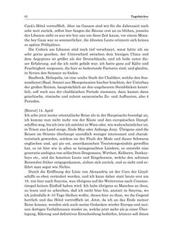 Image of the Page - 82 - in „Österreich wird meine Stimme erkennen lernen wie die Stimme Gottes in der Wüste“ - Tagebücher 1839–1858, Volume III