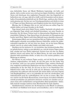 Bild der Seite - 135 - in „Österreich wird meine Stimme erkennen lernen wie die Stimme Gottes in der Wüste“ - Tagebücher 1839–1858, Band III