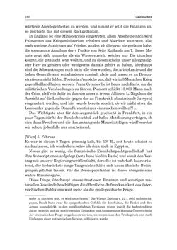 Bild der Seite - 160 - in „Österreich wird meine Stimme erkennen lernen wie die Stimme Gottes in der Wüste“ - Tagebücher 1839–1858, Band III