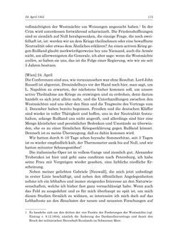 Bild der Seite - 173 - in „Österreich wird meine Stimme erkennen lernen wie die Stimme Gottes in der Wüste“ - Tagebücher 1839–1858, Band III