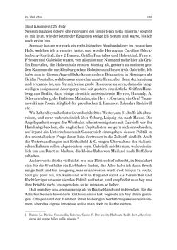 Bild der Seite - 195 - in „Österreich wird meine Stimme erkennen lernen wie die Stimme Gottes in der Wüste“ - Tagebücher 1839–1858, Band III