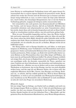 Bild der Seite - 207 - in „Österreich wird meine Stimme erkennen lernen wie die Stimme Gottes in der Wüste“ - Tagebücher 1839–1858, Band III