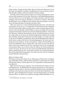 Bild der Seite - 240 - in „Österreich wird meine Stimme erkennen lernen wie die Stimme Gottes in der Wüste“ - Tagebücher 1839–1858, Band III