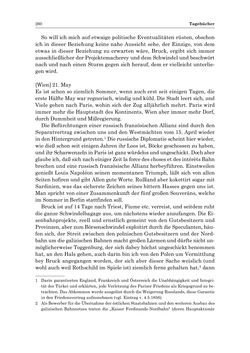 Bild der Seite - 260 - in „Österreich wird meine Stimme erkennen lernen wie die Stimme Gottes in der Wüste“ - Tagebücher 1839–1858, Band III