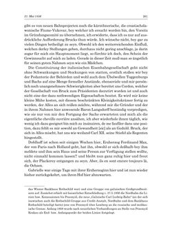 Bild der Seite - 261 - in „Österreich wird meine Stimme erkennen lernen wie die Stimme Gottes in der Wüste“ - Tagebücher 1839–1858, Band III