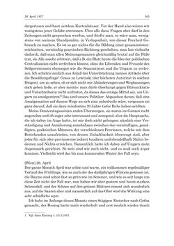 Image of the Page - 305 - in „Österreich wird meine Stimme erkennen lernen wie die Stimme Gottes in der Wüste“ - Tagebücher 1839–1858, Volume III