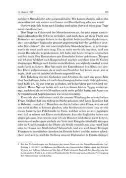 Image of the Page - 323 - in „Österreich wird meine Stimme erkennen lernen wie die Stimme Gottes in der Wüste“ - Tagebücher 1839–1858, Volume III