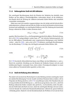 Bild der Seite - 188 - in Stoßprobleme in Physik, Technik und Medizin - Grundlagen und Anwendungen