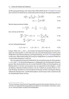 Bild der Seite - 189 - in Stoßprobleme in Physik, Technik und Medizin - Grundlagen und Anwendungen