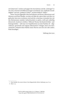 Bild der Seite - 11 - in Strategen im Literaturkampf - Thomas Bernhard, Peter Handke und die Kritik