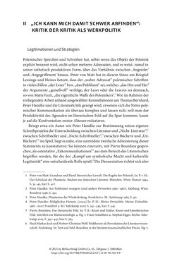 Bild der Seite - 27 - in Strategen im Literaturkampf - Thomas Bernhard, Peter Handke und die Kritik