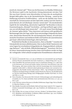 Image of the Page - 31 - in Strategen im Literaturkampf - Thomas Bernhard, Peter Handke und die Kritik