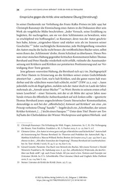 Bild der Seite - 34 - in Strategen im Literaturkampf - Thomas Bernhard, Peter Handke und die Kritik