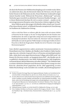 Bild der Seite - 42 - in Strategen im Literaturkampf - Thomas Bernhard, Peter Handke und die Kritik