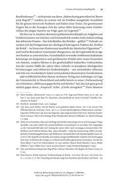 Image of the Page - 51 - in Strategen im Literaturkampf - Thomas Bernhard, Peter Handke und die Kritik