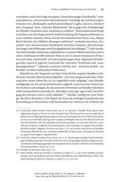 Bild der Seite - 57 - in Strategen im Literaturkampf - Thomas Bernhard, Peter Handke und die Kritik