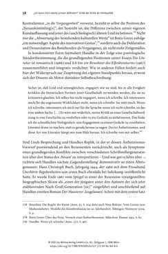 Bild der Seite - 58 - in Strategen im Literaturkampf - Thomas Bernhard, Peter Handke und die Kritik