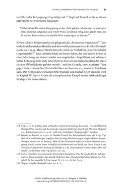 Bild der Seite - 61 - in Strategen im Literaturkampf - Thomas Bernhard, Peter Handke und die Kritik