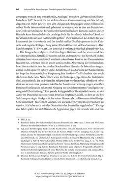 Bild der Seite - 66 - in Strategen im Literaturkampf - Thomas Bernhard, Peter Handke und die Kritik