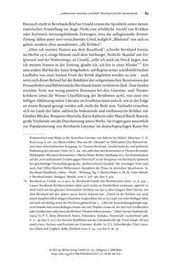 Bild der Seite - 83 - in Strategen im Literaturkampf - Thomas Bernhard, Peter Handke und die Kritik
