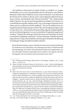 Image of the Page - 91 - in Strategen im Literaturkampf - Thomas Bernhard, Peter Handke und die Kritik