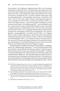 Image of the Page - 106 - in Strategen im Literaturkampf - Thomas Bernhard, Peter Handke und die Kritik