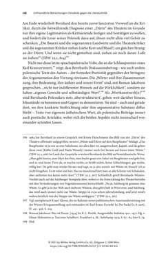 Bild der Seite - 116 - in Strategen im Literaturkampf - Thomas Bernhard, Peter Handke und die Kritik