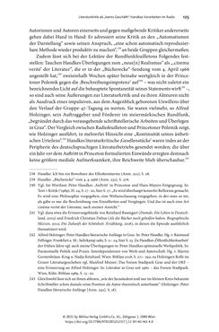 Image of the Page - 125 - in Strategen im Literaturkampf - Thomas Bernhard, Peter Handke und die Kritik