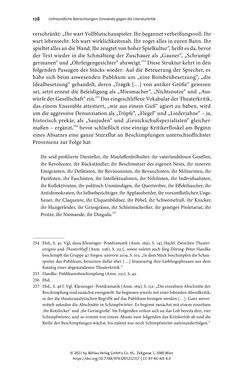 Image of the Page - 128 - in Strategen im Literaturkampf - Thomas Bernhard, Peter Handke und die Kritik