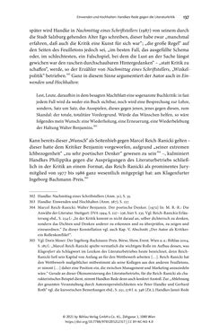 Image of the Page - 137 - in Strategen im Literaturkampf - Thomas Bernhard, Peter Handke und die Kritik