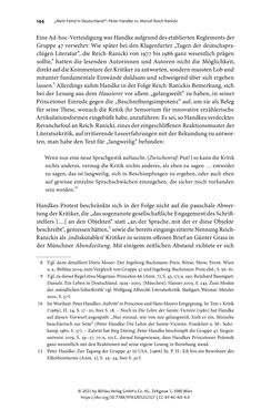 Image of the Page - 144 - in Strategen im Literaturkampf - Thomas Bernhard, Peter Handke und die Kritik