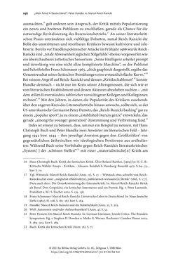 Image of the Page - 146 - in Strategen im Literaturkampf - Thomas Bernhard, Peter Handke und die Kritik