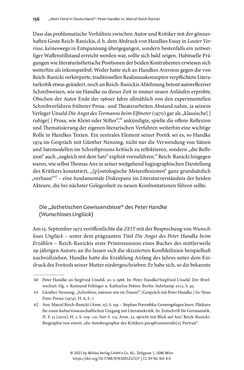 Image of the Page - 156 - in Strategen im Literaturkampf - Thomas Bernhard, Peter Handke und die Kritik