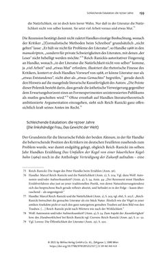 Image of the Page - 159 - in Strategen im Literaturkampf - Thomas Bernhard, Peter Handke und die Kritik