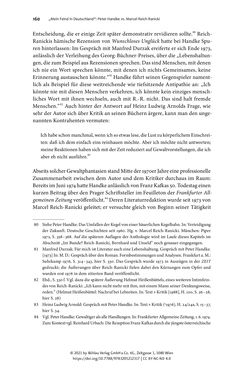 Bild der Seite - 160 - in Strategen im Literaturkampf - Thomas Bernhard, Peter Handke und die Kritik