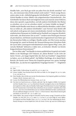 Bild der Seite - 178 - in Strategen im Literaturkampf - Thomas Bernhard, Peter Handke und die Kritik