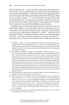 Bild der Seite - 194 - in Strategen im Literaturkampf - Thomas Bernhard, Peter Handke und die Kritik