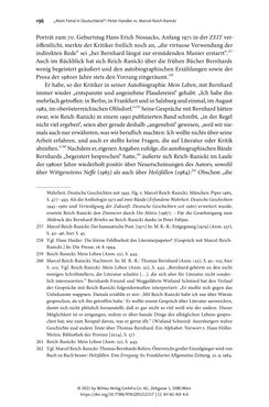 Bild der Seite - 196 - in Strategen im Literaturkampf - Thomas Bernhard, Peter Handke und die Kritik