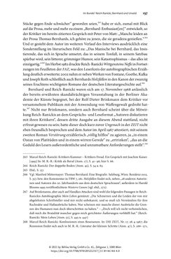 Image of the Page - 197 - in Strategen im Literaturkampf - Thomas Bernhard, Peter Handke und die Kritik