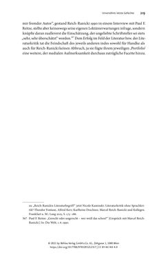 Image of the Page - 219 - in Strategen im Literaturkampf - Thomas Bernhard, Peter Handke und die Kritik