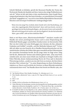 Bild der Seite - 223 - in Strategen im Literaturkampf - Thomas Bernhard, Peter Handke und die Kritik